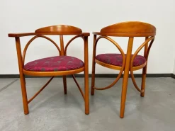 Pamono Secession No. 81 Tripod Chairs attributed to Thonet, 1930s, Set of 2 Sale