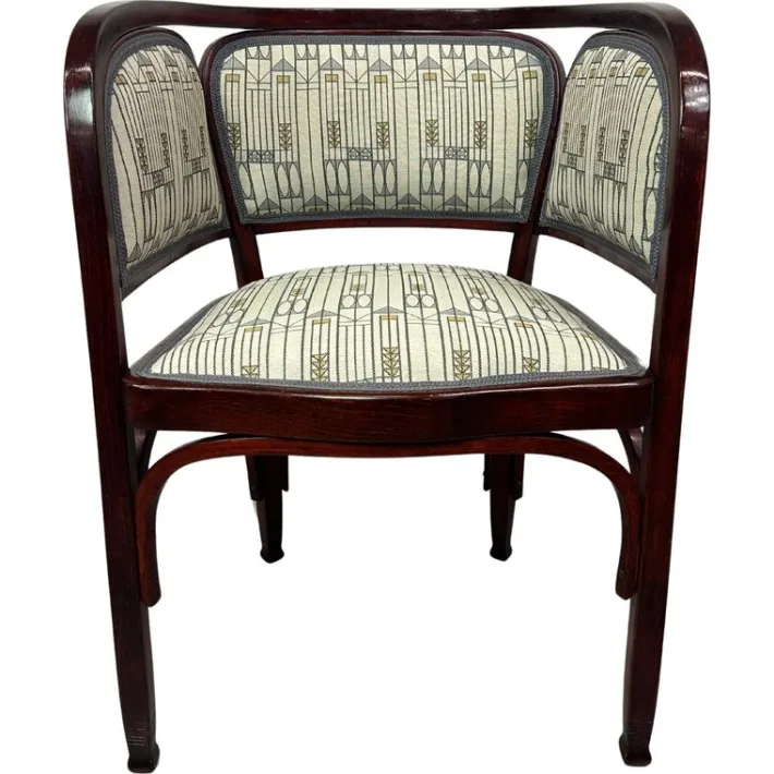 Pamono Secession Office Chair by Gustav Siegel for J&J Kohn, 1890s Online