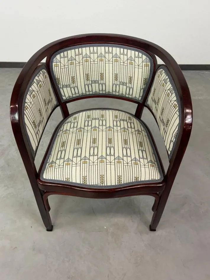 Pamono Secession Office Chair by Gustav Siegel for J&J Kohn, 1890s Online