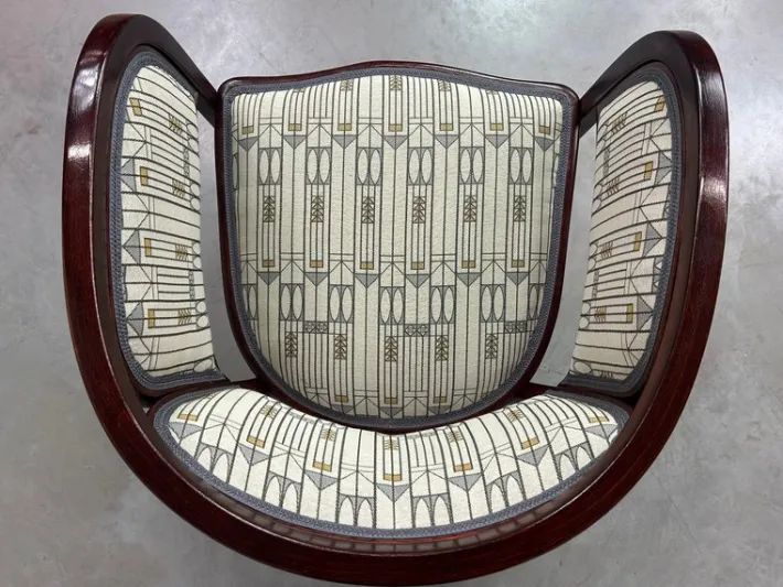 Pamono Secession Office Chair by Gustav Siegel for J&J Kohn, 1890s Online