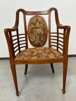 Pamono Secession Seating Group by Otto Wagner, 1890s, Set of 3 Hot