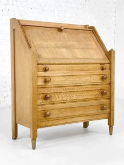 Pamono Secretaire by Guillerme and Chambron, 1950s Hot