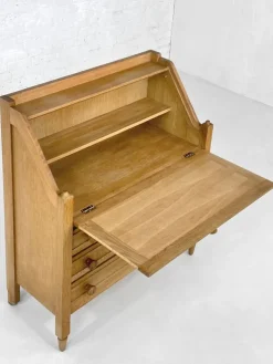 Pamono Secretaire by Guillerme and Chambron, 1950s Hot