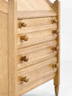 Pamono Secretaire by Guillerme and Chambron, 1950s Hot