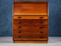 Pamono Secretaire in Rosewood from Dyrlund, Denmark, 1970s Best