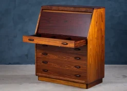 Pamono Secretaire in Rosewood from Dyrlund, Denmark, 1970s Best