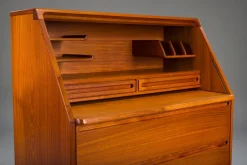 Pamono Secretaire in Teak by Kai Kristiansen for Tørring Møbelfabrik, 1960s