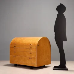 Pamono Secretaire with Drawers by Giovanni Offredi for Saporiti Italia, 1970s Sale