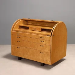 Pamono Secretaire with Drawers by Giovanni Offredi for Saporiti Italia, 1970s Sale