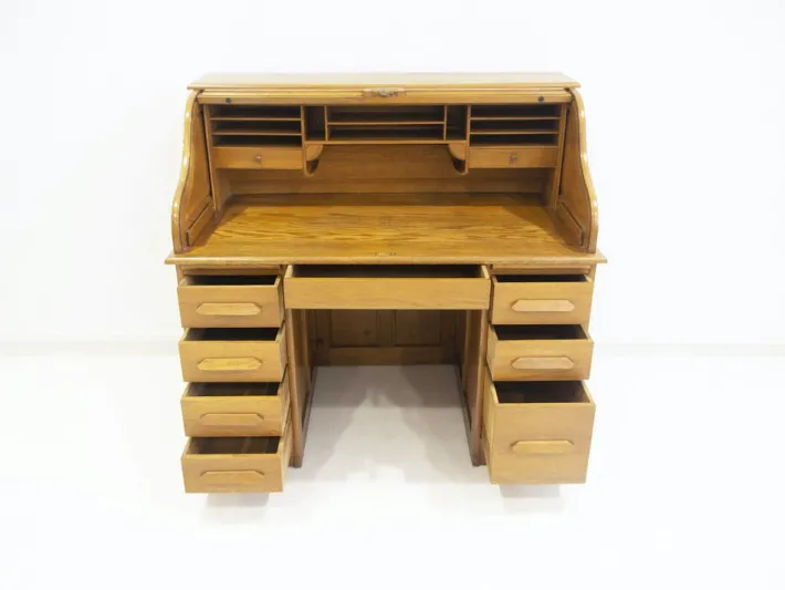 Pamono Secretary Desk in Oak Best