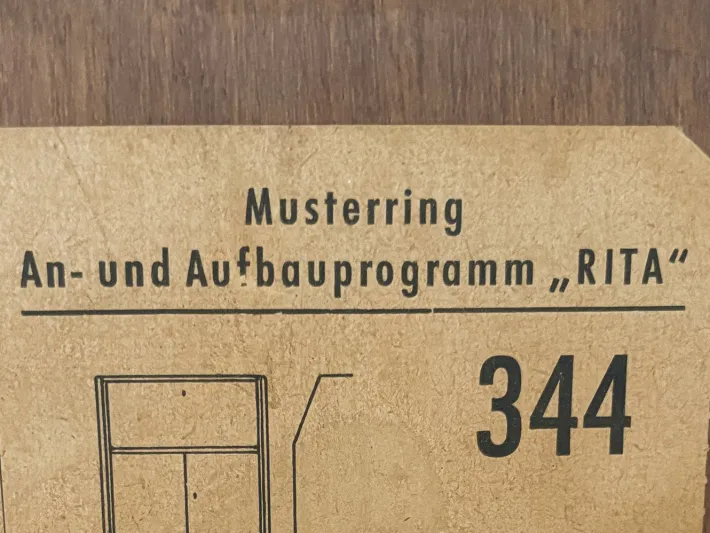 Pamono Secretary from Musterring International, 1950s Hot