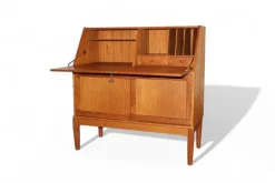 Pamono Secretary in Teak Denmark by H.W. Klein for Bramin, 1960s Online