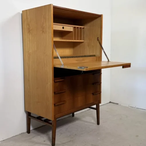 Pamono Secretary/Highboard, Frantisek Mezulanik for Up Zavody, 1963 Sale