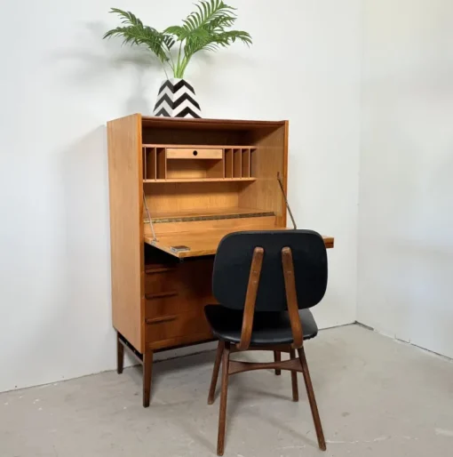 Pamono Secretary/Highboard, Frantisek Mezulanik for Up Zavody, 1963 Sale