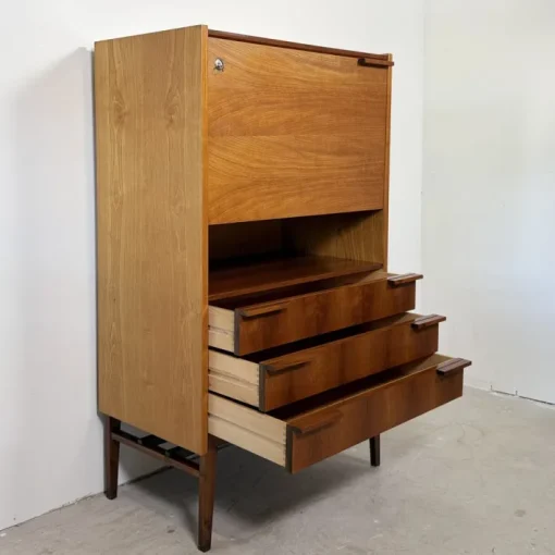 Pamono Secretary/Highboard, Frantisek Mezulanik for Up Zavody, 1963 Sale