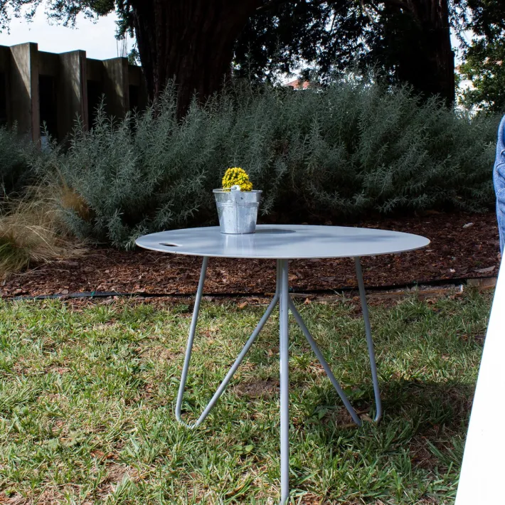 Pamono Seis Center Table in Grey by Mendes Macedo for Galula Outlet
