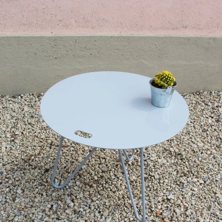 Pamono Seis Center Table in Grey by Mendes Macedo for Galula Outlet