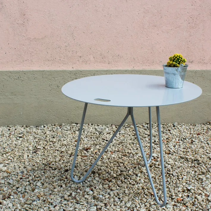 Pamono Seis Center Table in Grey by Mendes Macedo for Galula Outlet