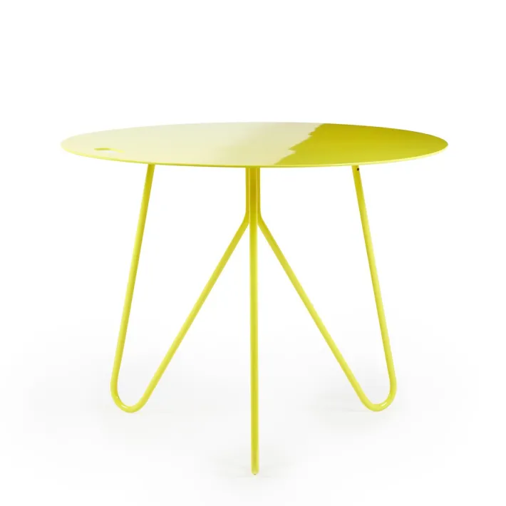Pamono Seis Center Table in Yellow by Mendes Macedo for Galula Sale