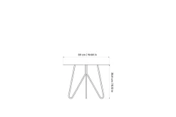 Pamono Seis Center Table in Yellow by Mendes Macedo for Galula Sale
