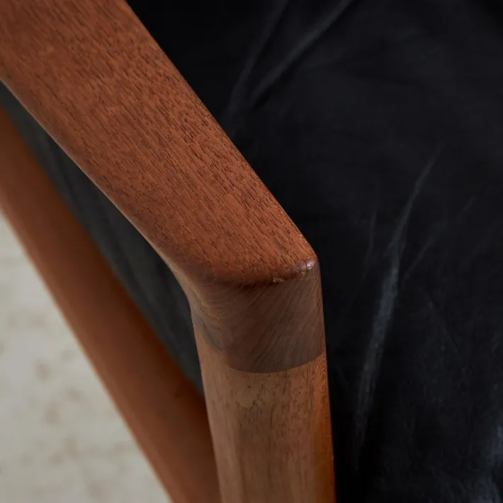 Pamono Senator Leather Sofa Set by Ole Wanscher for France & Søn, 1960s, Set of 3 Best