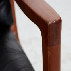 Pamono Senator Leather Sofa Set by Ole Wanscher for France & Søn, 1960s, Set of 3 Best