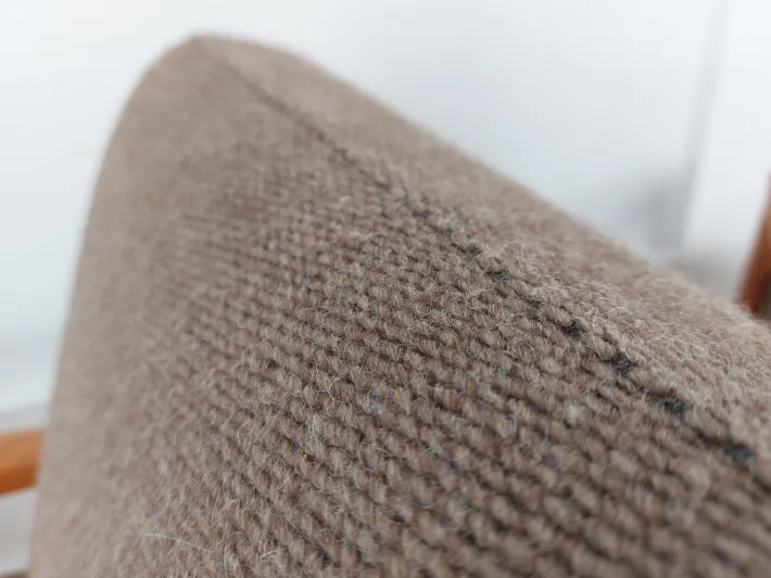 Pamono Senator Three-Seater and Two-Armchair Set by Ole Wanscher for Poul Jeppesens, 1970s, Set of 3 Discount