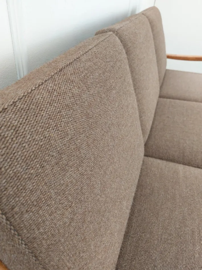 Pamono Senator Three-Seater and Two-Armchair Set by Ole Wanscher for Poul Jeppesens, 1970s, Set of 3 Discount