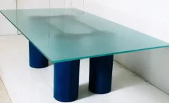 Pamono Serenissimo Dining Table by Lella & Massimo Vignelli for Acerbis, 1980 Clearance