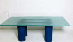 Pamono Serenissimo Dining Table by Lella & Massimo Vignelli for Acerbis, 1980 Clearance