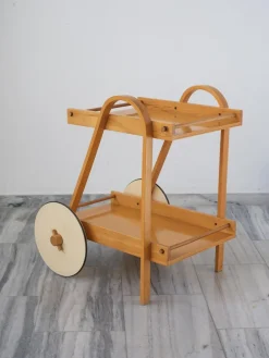 Pamono Serving Trolley by Enolinea, 1980s Hot