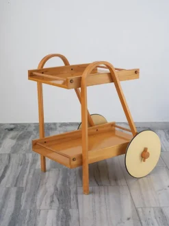 Pamono Serving Trolley by Enolinea, 1980s Hot