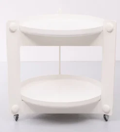 Pamono Serving Trolley by Luigi Massoni for Guzzini Best