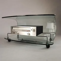 Pamono Serving Trolley from Fiam, 1980s Online