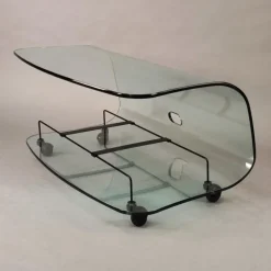 Pamono Serving Trolley from Fiam, 1980s Online