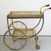 Pamono Serving Trolley in Perforated Metal by Josef Frank for Svenskt Tenn, Sweden, 1950s Online