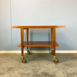 Pamono Serving Trolley in Teak, 1960s New