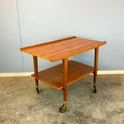 Pamono Serving Trolley in Teak, 1960s New