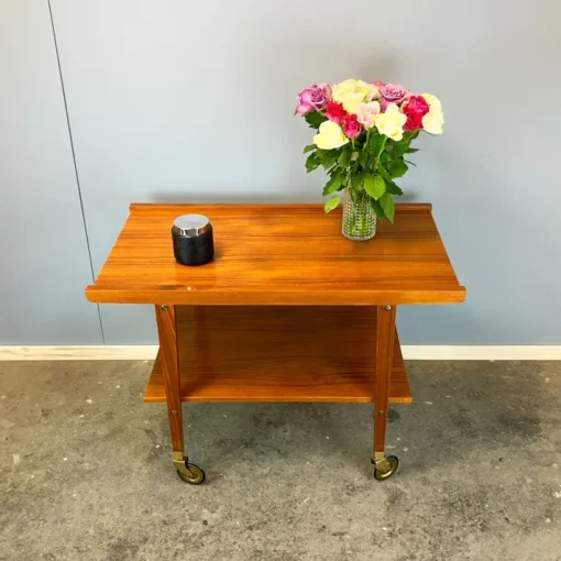 Pamono Serving Trolley in Teak, 1960s New
