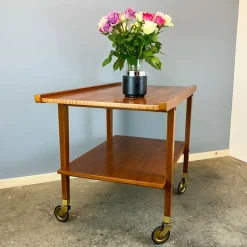Pamono Serving Trolley in Teak, 1960s New