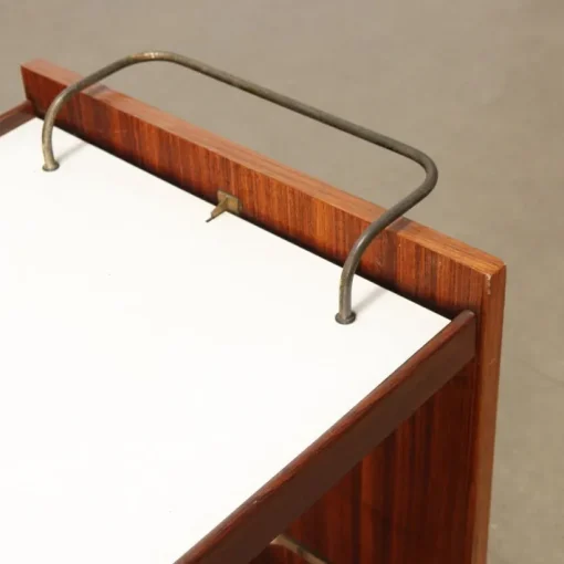 Pamono Serving Trolley in Wood, Italy, 1960s Outlet