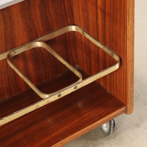 Pamono Serving Trolley in Wood, Italy, 1960s Outlet