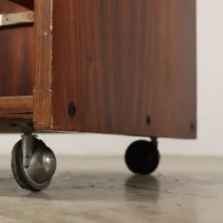 Pamono Serving Trolley in Wood, Italy, 1960s Outlet