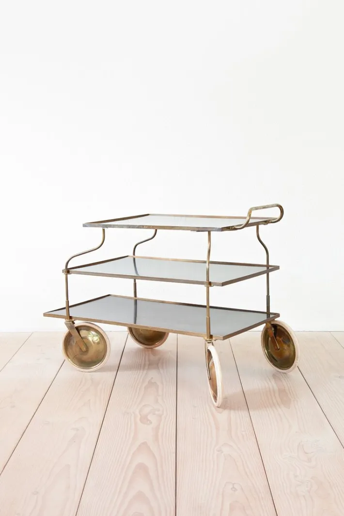 Pamono Serving Trolley Model B 889 by Josef Frank for Svenskt Tenn, Sweden, 1930s Discount