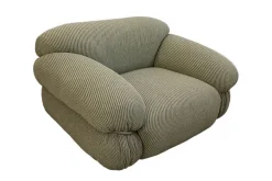 Pamono Sesann Sofa and Armchairs by Gianfranco Frattini for Cassina, 1970, Set of 3 Discount