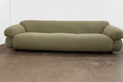 Pamono Sesann Sofa and Armchairs by Gianfranco Frattini for Cassina, 1970, Set of 3 Discount