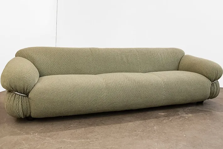 Pamono Sesann Sofa and Armchairs by Gianfranco Frattini for Cassina, 1970, Set of 3 Discount