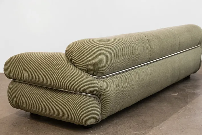 Pamono Sesann Sofa and Armchairs by Gianfranco Frattini for Cassina, 1970, Set of 3 Discount