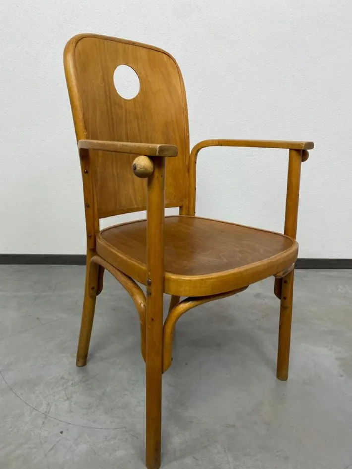 Pamono Set of Antique Armchairs by Josef Hoffmann, 1890s