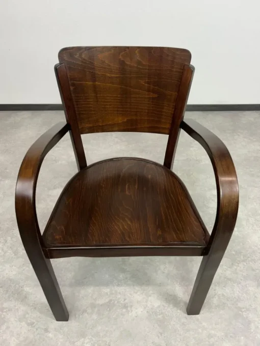 Pamono Set of Art Deco Armchairs from Thonet, 1930s New